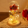 Eternal Red Rose in LED Glass Gift Box